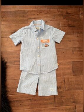 Scotch & Soda Shirt Shorts Set 5T